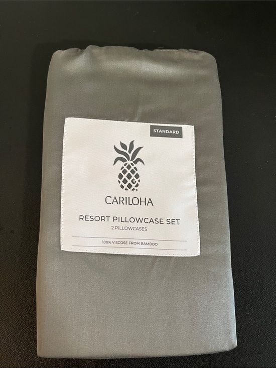 Cariloha Other - Cariloha Resort Pillowcase Set - Light Gray- Standard
